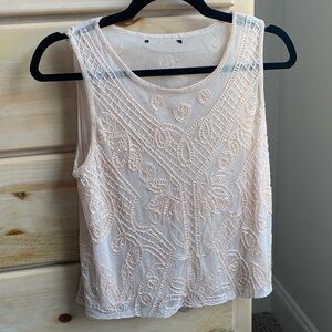 Vintage Beaded Tank
